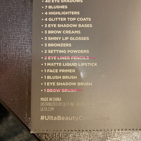 Vintage Ulta Beauty Makeup Set 76 Piece collection - Picture 6 of 7